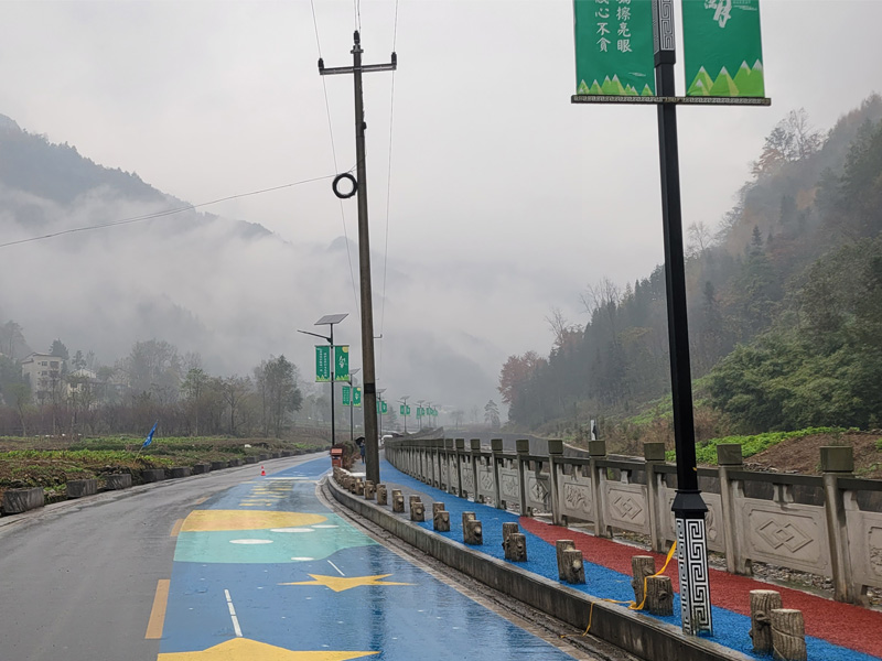 重庆满月镇音乐公路-月亮代表我的心