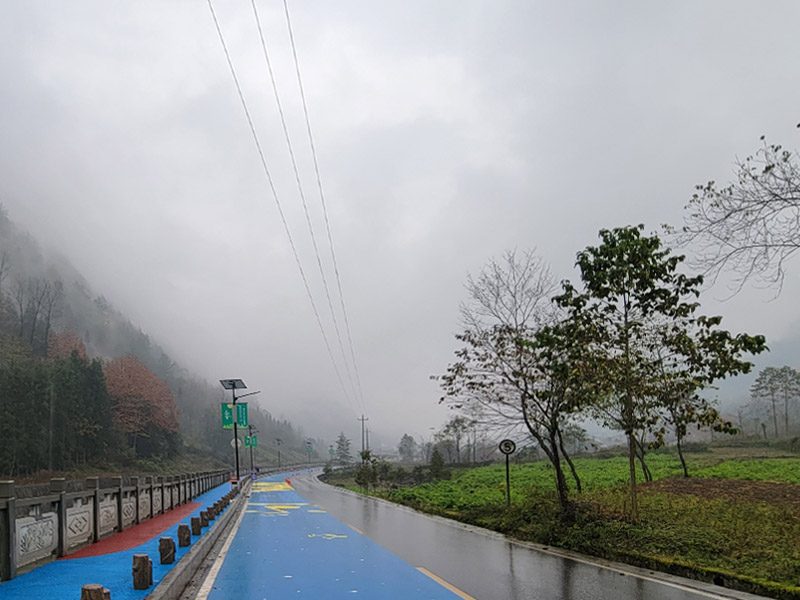 重庆满月镇音乐公路-月亮代表我的心