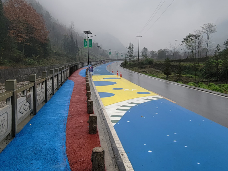 重庆开州音乐公路-月亮代表我的心