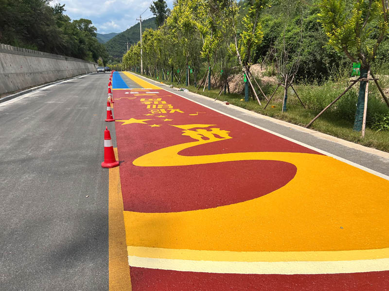 旬邑县音乐公路-歌唱祖国