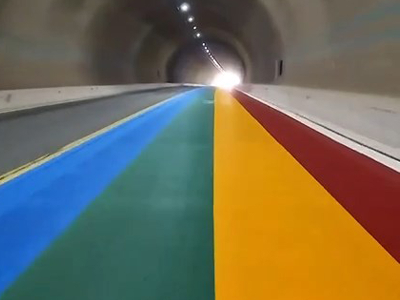 国内第一条隧道音乐公路