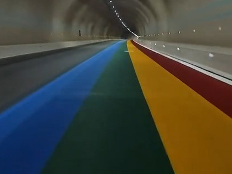 国内第一条隧道音乐公路
